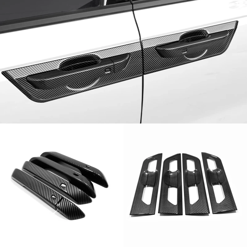 For Kia Carnival Sedona KA4 2021 2022 2023 Exterior Accessories Door Handle Bowl Cover Trim Car Door Handle Catch Protection Fra