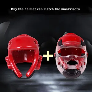 Acht Teil Set Taekwondo Equipment Kickboxing Foot Glove Armor Boxeo WTF -Spielausrüstung 10 Hauptverkaufs -Rüstungshelm - №2