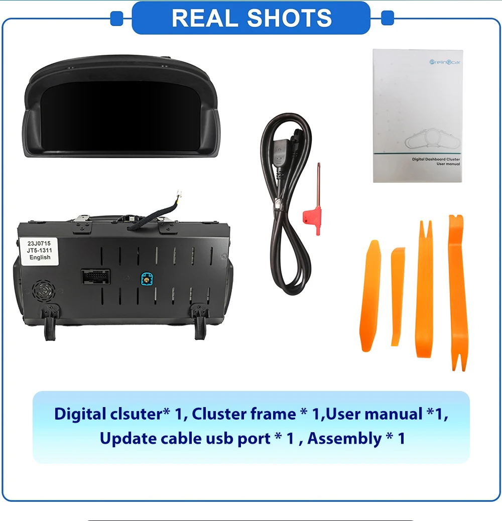 Auto digitales Armaturen brett für BMW 1 2er f20 f52 f22 x1 f48 f49 x2 f39 LCD-Panel Tachometer virtuelles Cockpit Instrumenten cluster – Detail 14