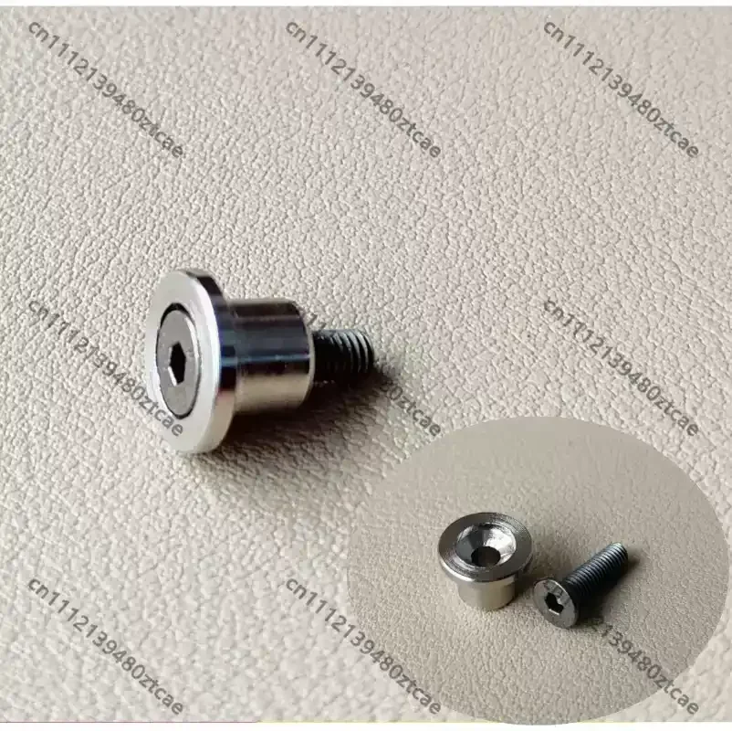 Fifth‑Wheel Mushroom‑Type Kingpin, Trailer Coupler Hitch Pin for RC Container Flatbed Truck Tractor‑Trailer Model, Hobby