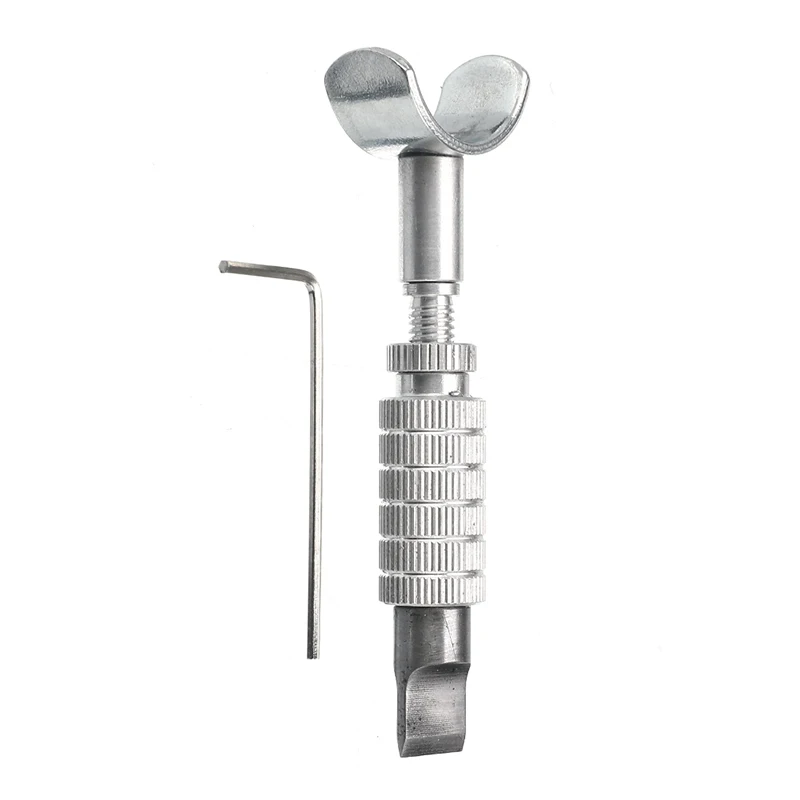 Leders chnitzerei drehbare Messerklinge Werkzeuge verstellbar DIY manuelle Dreh werkzeuge mit l Schraubens chl üssel drehbar Craft Graver Drop Shipping