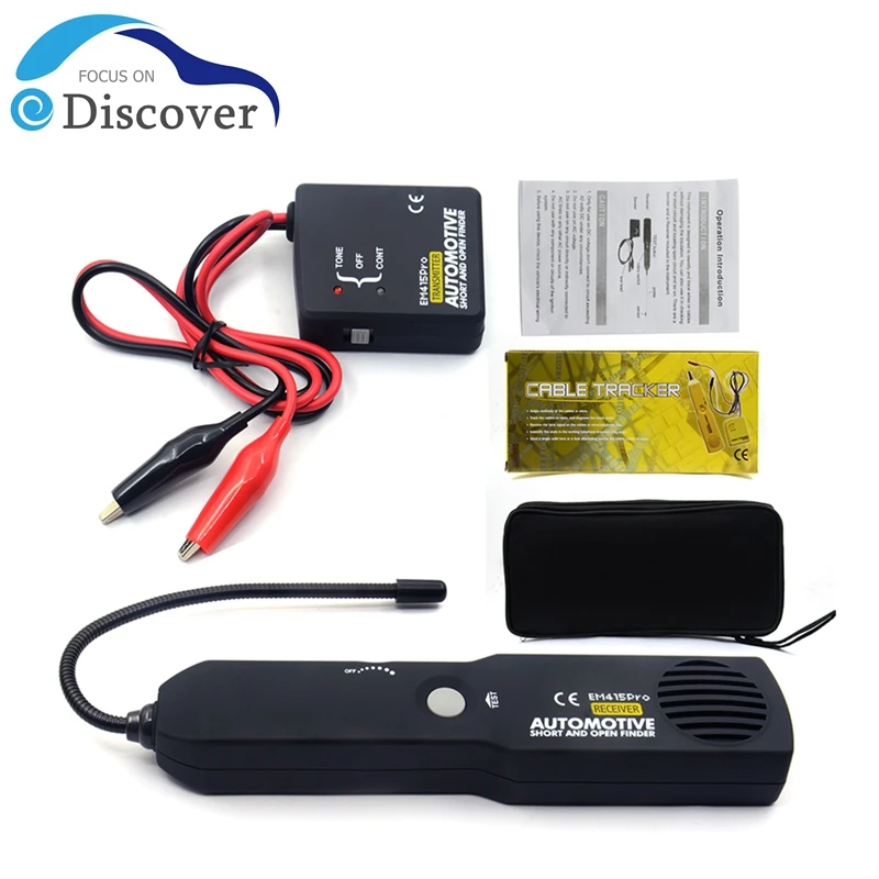 EM415PRO automotive  EM415 Short Cable Tracker & Open Wire Finder Tester Car Vehicle Repair Detector Tracer 6-42V DC