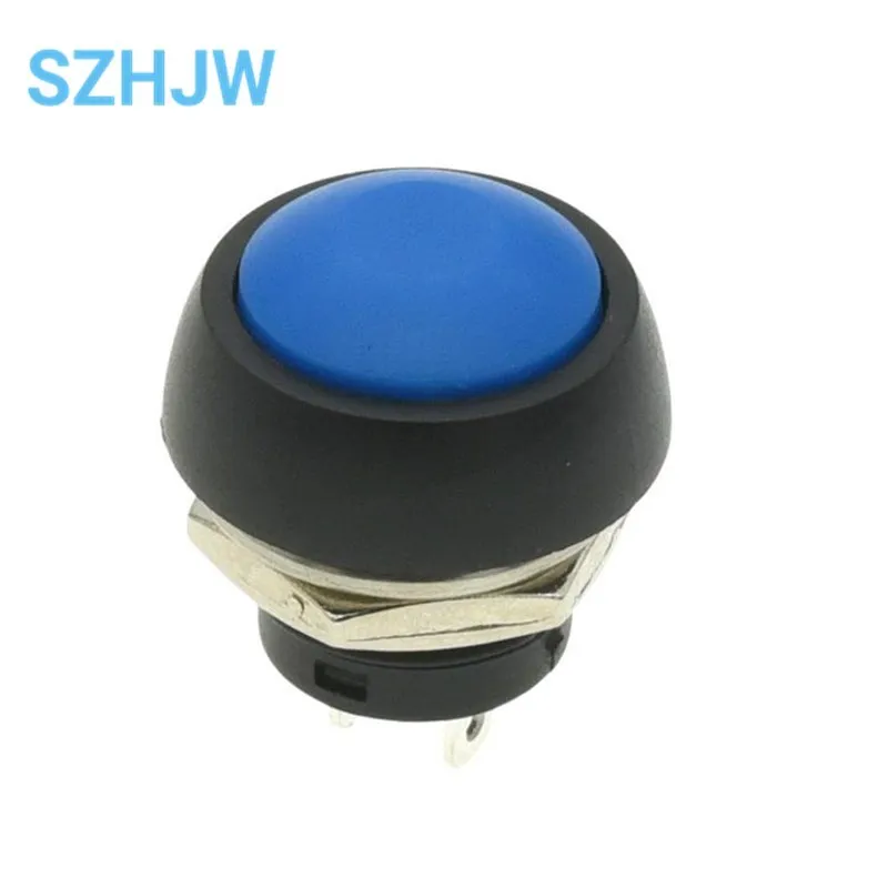 PBS-33B 2Pin Mini Switch 12MM Waterproof Momentary Push Button Switch Since The Reset Non-locking
