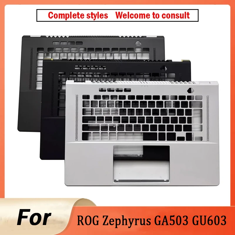 

Новый упор для рук для ноутбука ROG Zephyrus GA503 GU603 GA503U GA503M GU603H, верхний верхний чехол, лицевая панель клавиатуры, черный/серый/белый