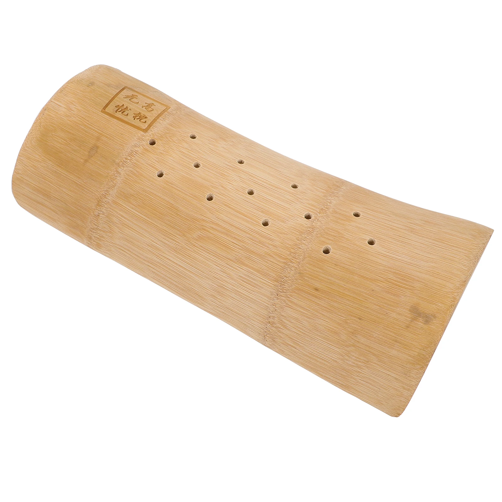 

Bamboo Lumbar Pillow Ergonomic Design Neck Pain Relief Travel Sleeping Support Home Cervical Care Pillows Sauna Room Bamboo