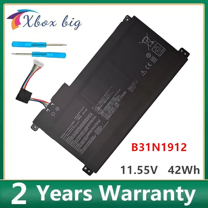 C31N1912 B31N1912 11.55V 42Wh Laptop Battery For Asus VivoBook 14 E410MA L410MA E410KA E510MA E510KA F414MA L510MA R522MA