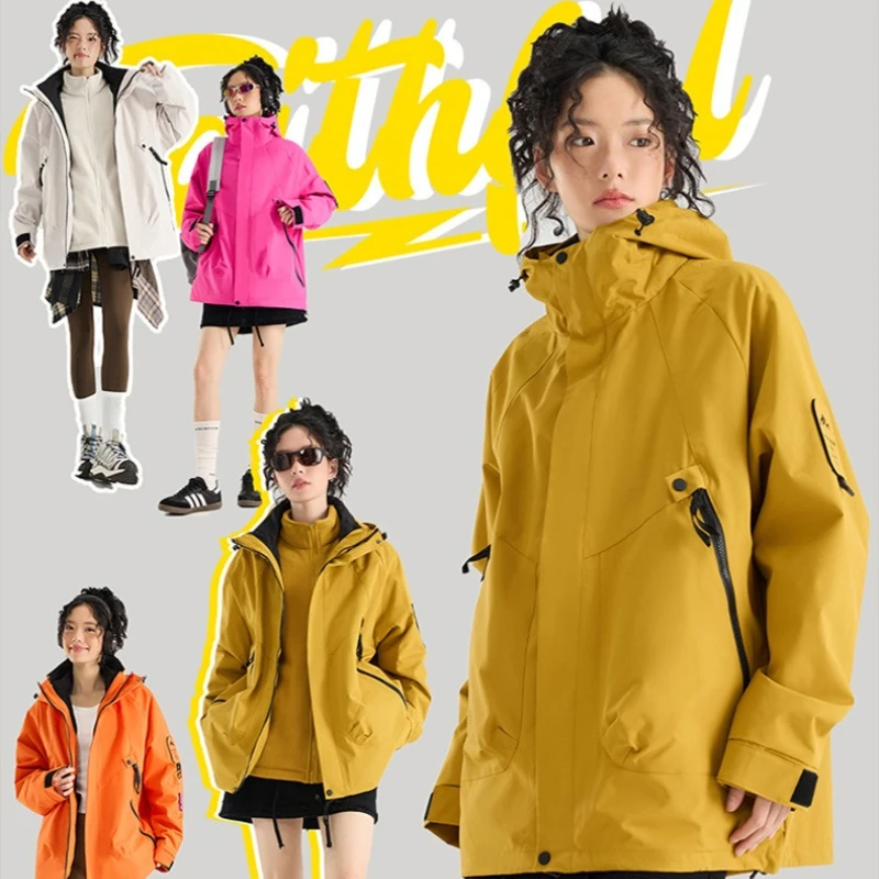 

Men's Hiking Camping Jackets Waterproof Women Windproof Windbreaker Hunting Running Trekking Fishing Jackets Collar Hooded Coat