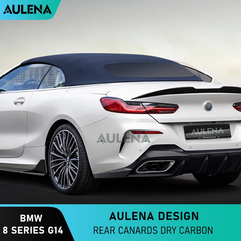 

Aulena Design Dry Carbon Body Kit Rear Canards High Performance Full Dry Carbon For Bmw 8 Series(G14 G15 G16)