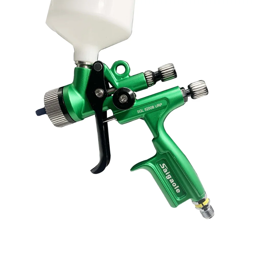 Tpaitlss Car Paint Spray Gun HVLP Gravity Spray Gun 5200B with 1.3mm Nozzle and 600ml Spray Paint Cup