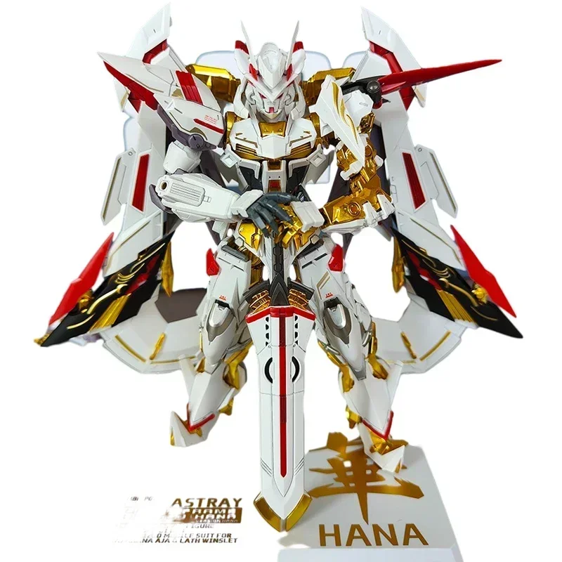 DABAN 8826 Anime MG 1/100 MBF-P01-Re3 ASTRAY GOLD FRAME AMATSU HANA  Assembly Plastic Model Kit Action Toys Figures Gift