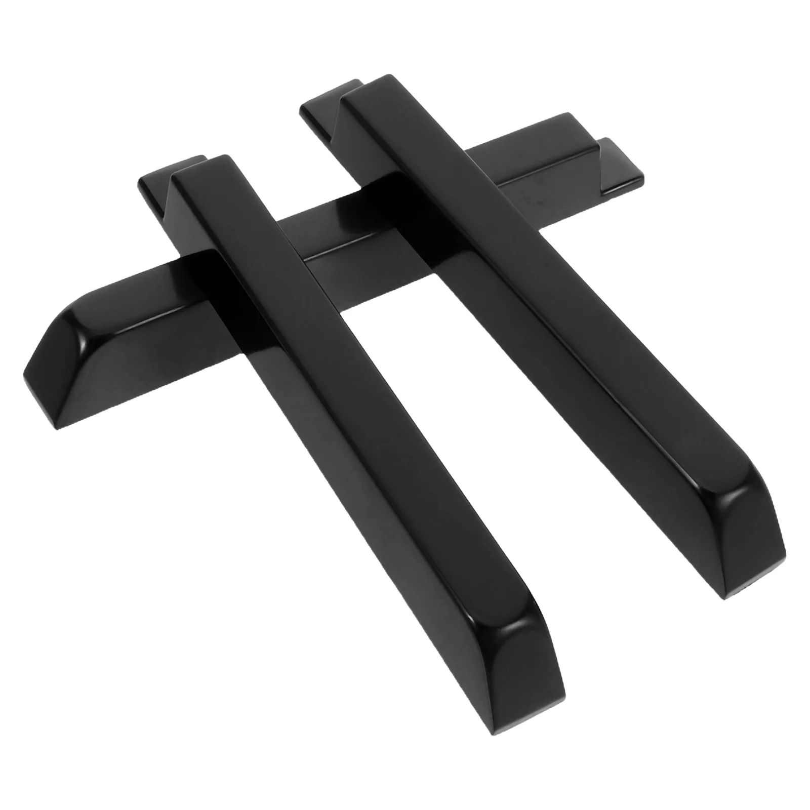 

3pcs Piano Keytop Replacement Black Glossy Plastic Keys For Keyboard Repair Durable Piano Key Replacement Parts Compatible With