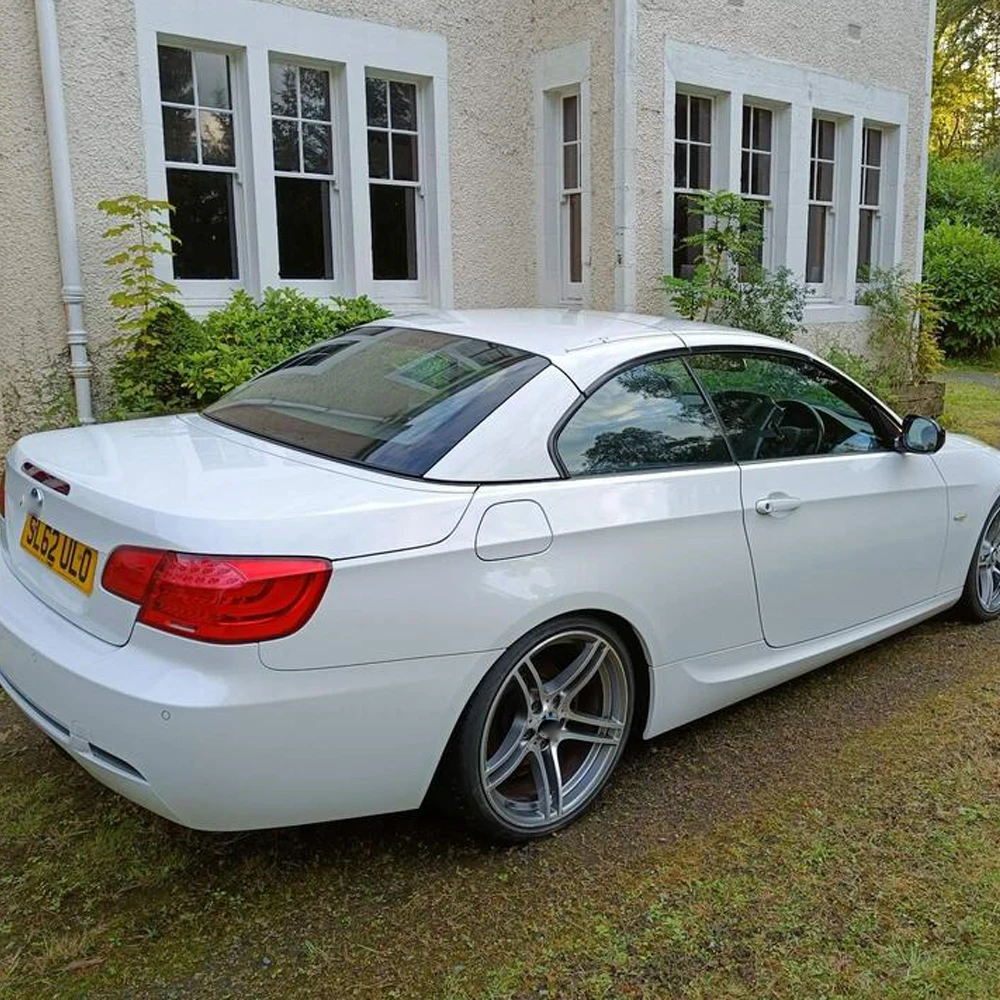 Chrome Delete Window Trim Sticker For BMW 3 Series E93 2007-2012 Convertible Glossy/Matte Black Exterior Decal