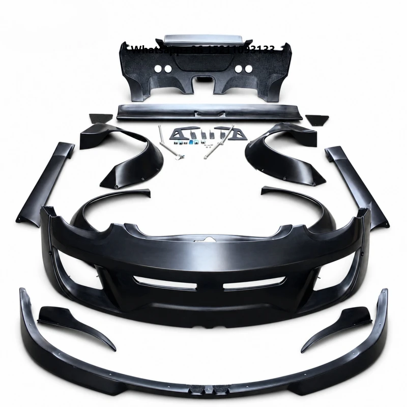 987 Fiberglass Wide-body Kit, Suitable for Boxster Cayman 987 Body Parts Kit