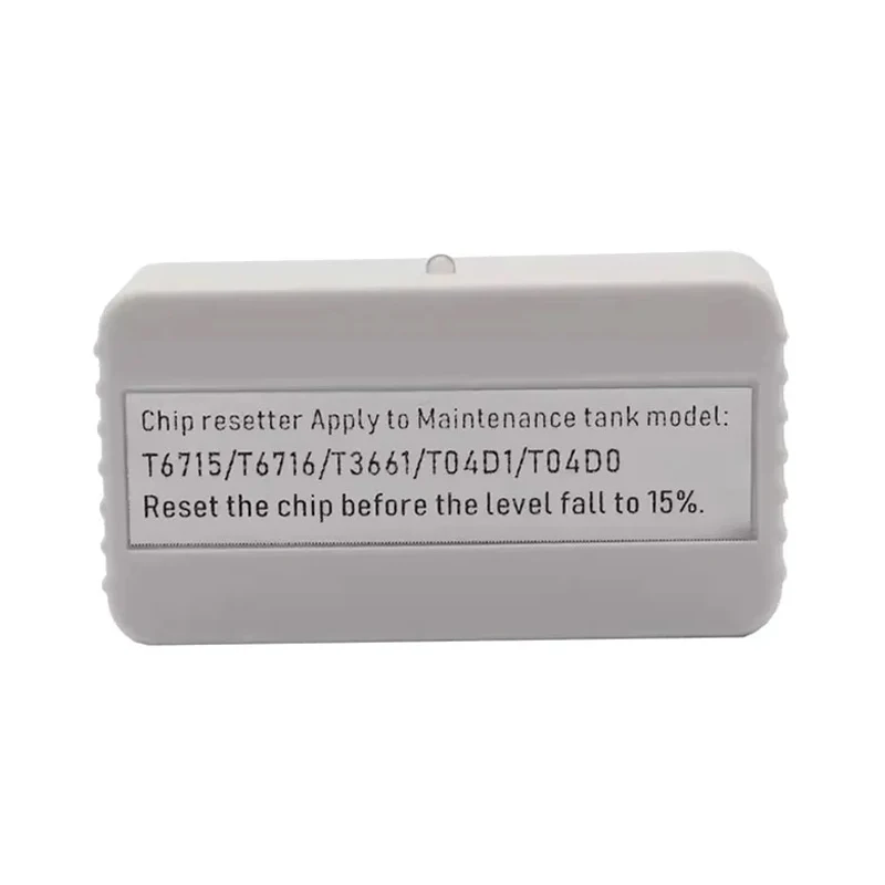 T6714 Maintenance Tank Chip Resetter compatible for Epson Printer WF-C8190 C8690 C869R C879R C878R Waste Ink Tank Chip Resetter