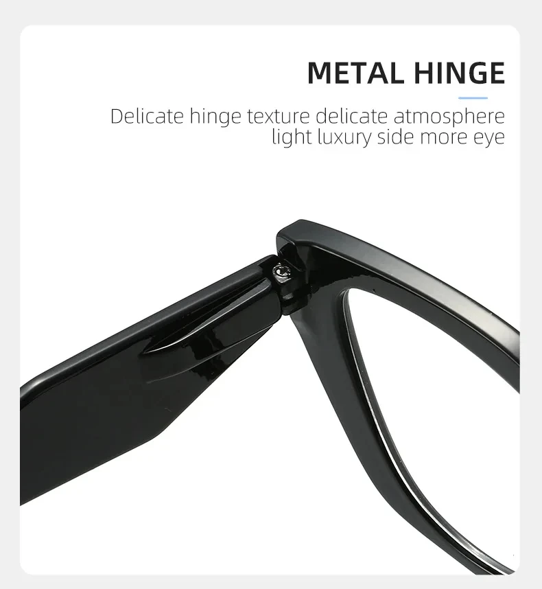 Neu in Cat Eye Optische Gläser Frauen Myopie Brillen Hyperopie Lesebrille Anti Blaues Licht Computer Brille – Detail 9