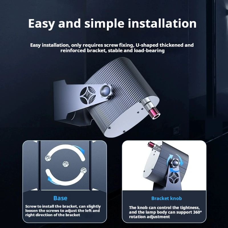 High Bright Line Beam Laser Projector Industrial Warehouse Warning Light Infrared Spotlight For Workshop Factory Marking