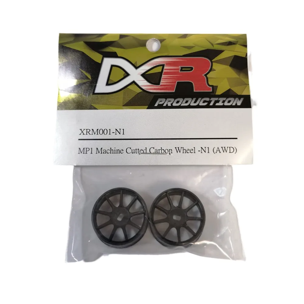 DXR 1/28 Kyosho MINIZ AWD Machine Cutted Light Weight Wheel Black 2Pcs  20MM XRM001-N XRM001-W