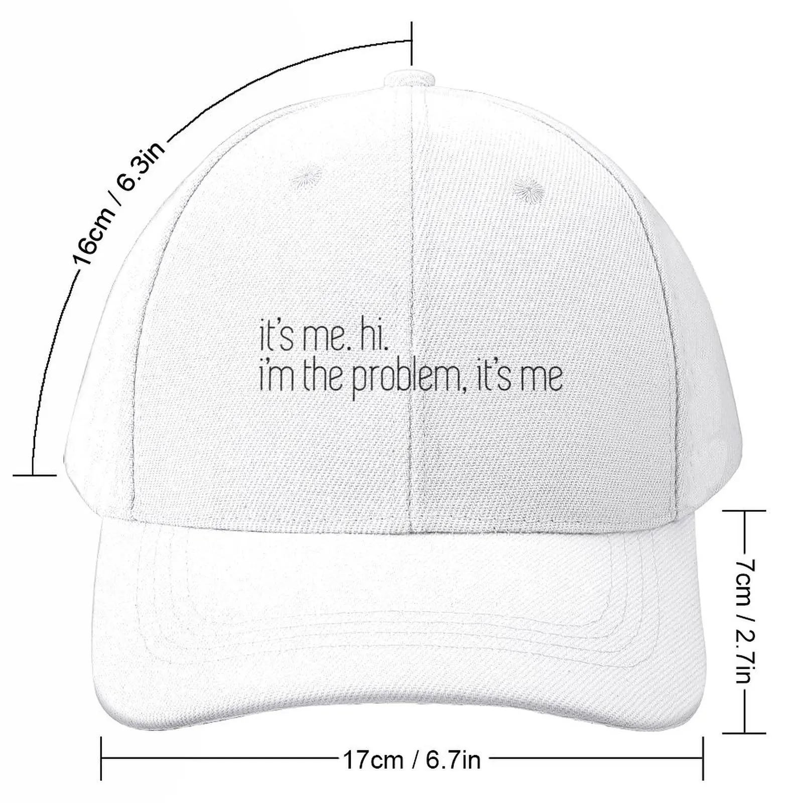 i'm the problem it's me Baseball Cap sun hat Golf Hat Uv Protection Solar Hat Women's 2024 Men's