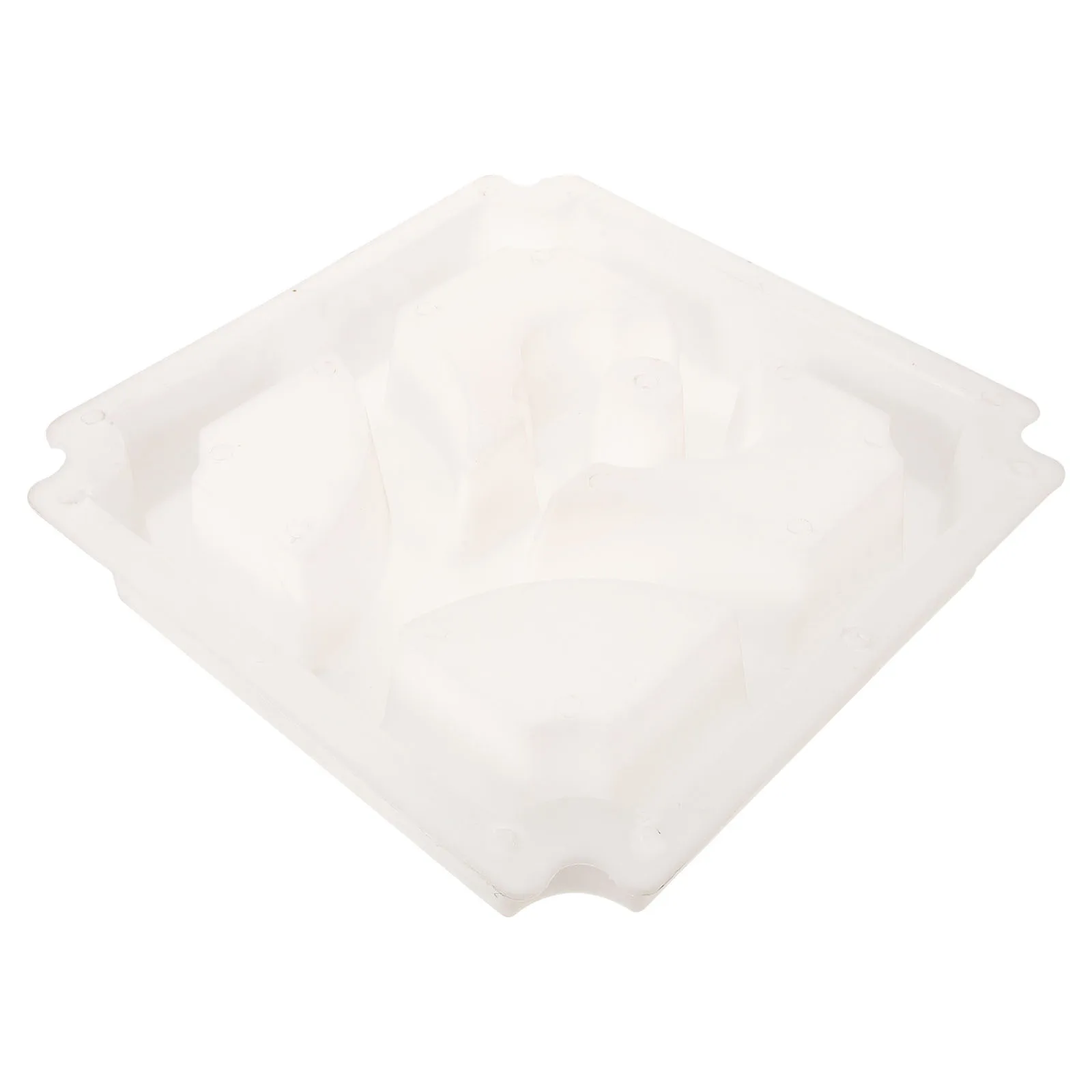 

Durable Garden Pavement Mold DIY Concrete Stepping Stone Mold Reusable for Patio Garden Path Concrete Stepping Stone Molds