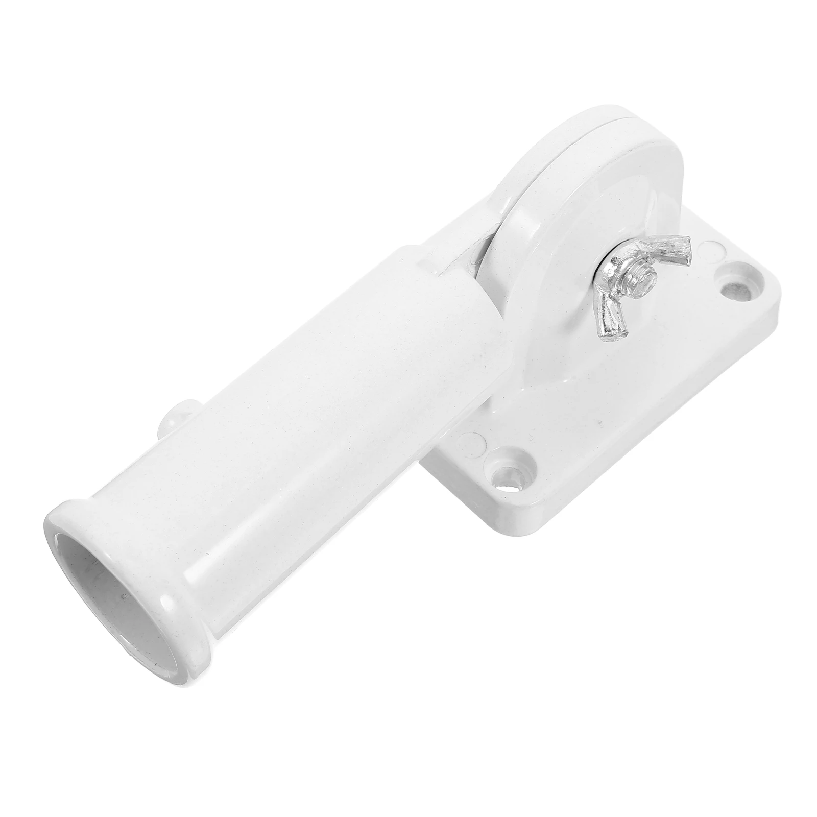 

Aluminum Flagpole Bracket for Wall Mount Adjustable 180 Degrees Outdoor Durable Flag Holders Side Mount Bracket Pole Holder