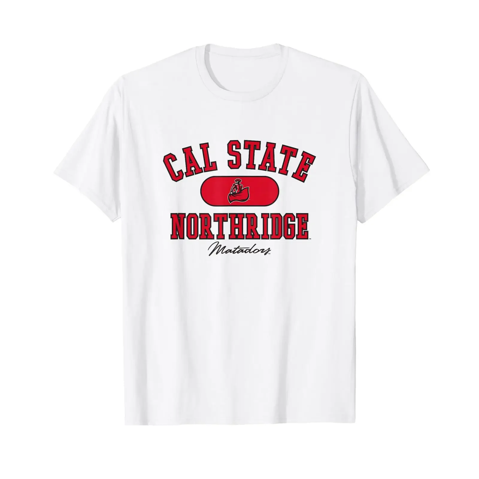 Cal State Northridge Matadors Varsity Officially Licensed T Shirt vintage Washed Stretched Slightly fashion