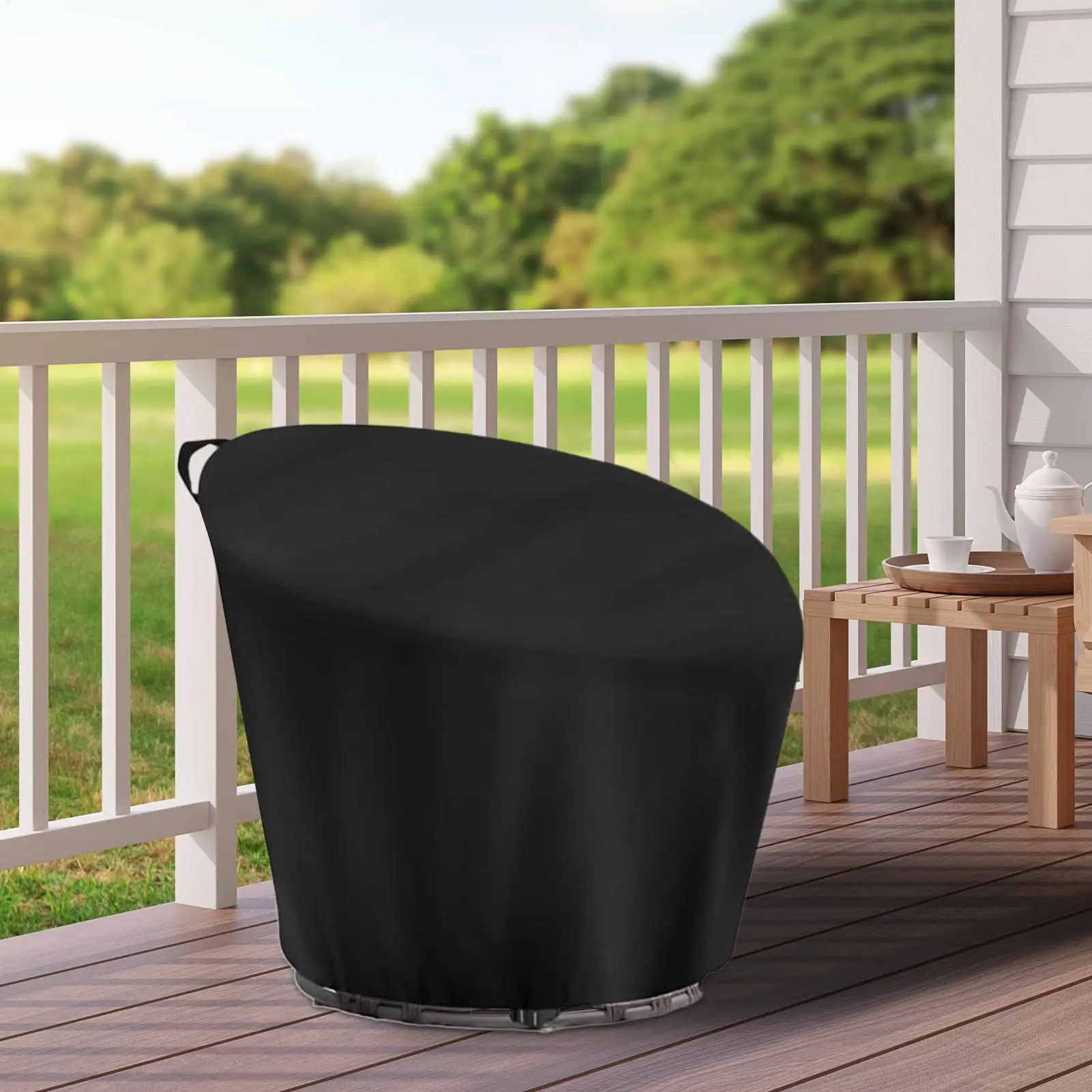 

Outdoor Patio Chair Covers Weatherproof Waterproof Anti-UV Dust-Proof Outdoor Deep Seat Protection Covers for Deck Porch