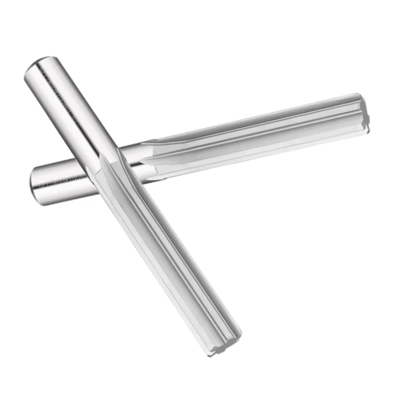 Imagem -05 - Comprimento Total 100 do Reamer h7 do Aço do Tungstênio do Carboneto Contínuo Que Remeia ou Que Faz à Máquina Furos de Alumínio Revestido Canal Reto Espiral Cnc