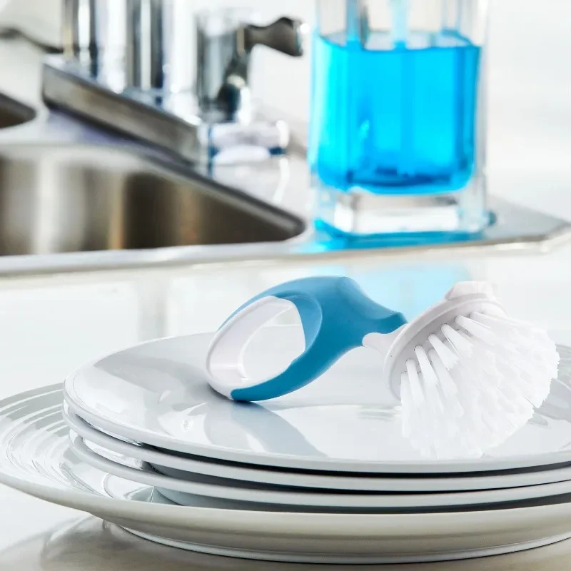 

Home.NEW Non-Slip Grip Small Handy Scrubber, Blue