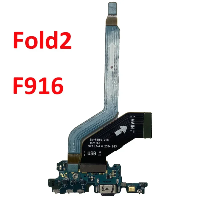 USB charging port dock port main signal antenna flex cable for Samsung Galaxy Z fold 2 fold2 5G f916 f916b f916u f916n