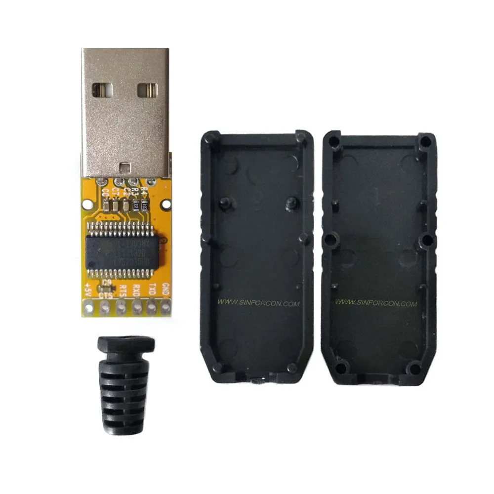 PL2303HXD Prolific USB to Serial Comm Port Android Host Adapter Module for PLC MCU CPU Flash Cable Kit