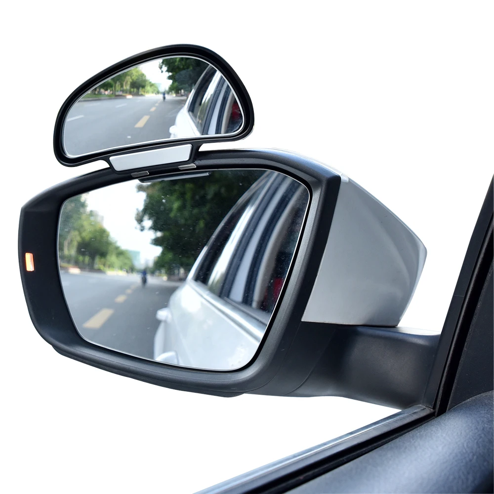 Car Mirror 360 Degree Adjustable Wide Side Rear Blind Spot Snap For Audi A8 D3 Vw Crafter Nissan Juke Auto Mirror Navara D40