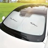 Car Sun Visor Front Windshield Sunshade Sun Protection Accessories For Jaguar XF XE XJ F-Pace X-Type S-Type Svr X200 X250 F-Type