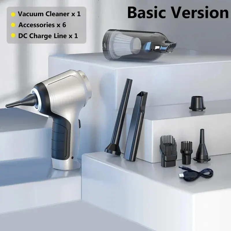 Draadloze Auto Stofzuiger Sterke Draadloze Reiniger Zuigkracht Handheld Auto Stofzuiger Home & Auto Dual Use Minivacuum Cleaner Apparaat