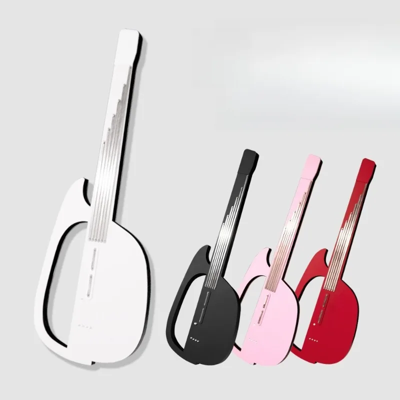 Intelligent Strumless Electric Guitar Automatic Singing Playing Beginner Silent Guitar Band Portable Accompaniment Instrument