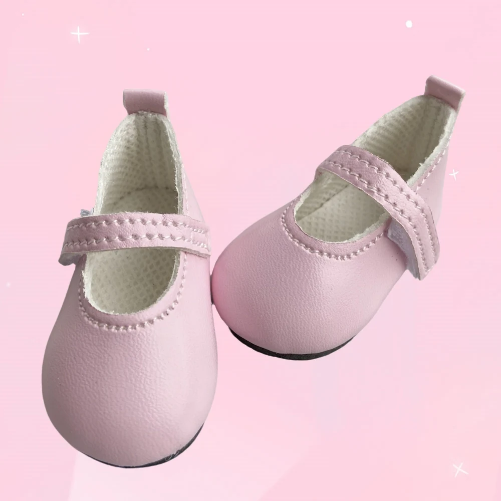 Tilda 5.6cm Mini Shoes For Paola Reina Doll,Fashion Mini Toy Shoes for Corolle 1/4 Doll Footwear Shoes Accessories for Dolls