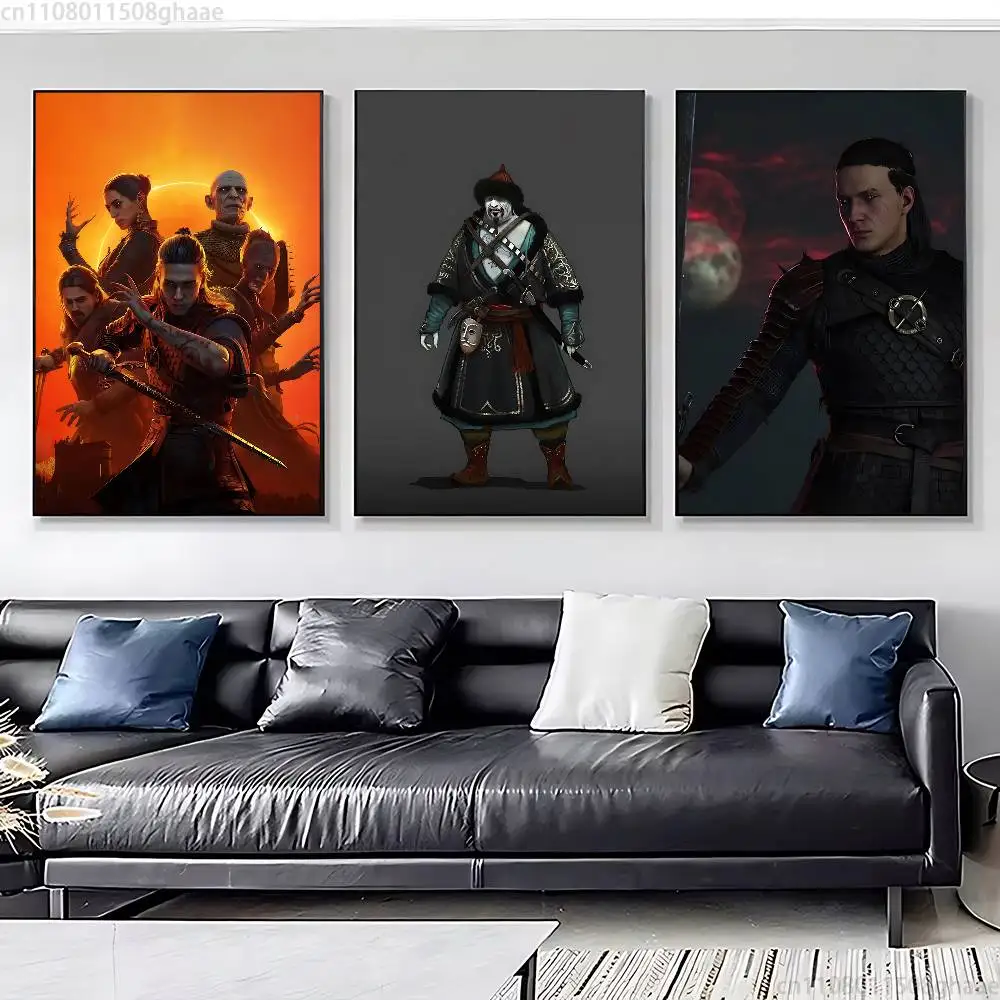 T-The Blood of Dawnwalker new group Poster HD home decor sticky wall waterproof home living room bar aesthetic decor