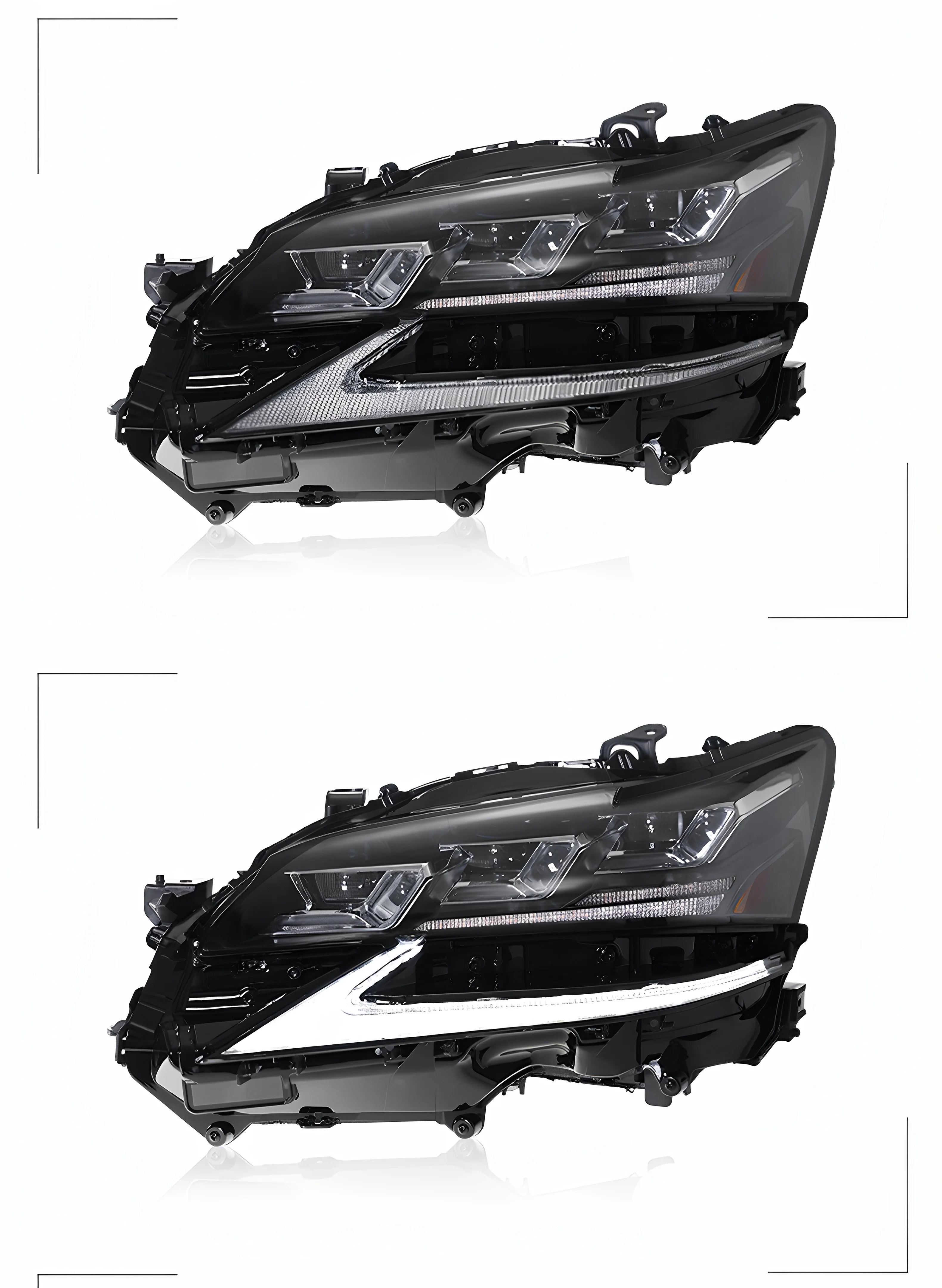 Suitable for 12-15 Lexus GS Headlight Assembly Modification High Brightness Lens Daytime Running Light Flowing Steering