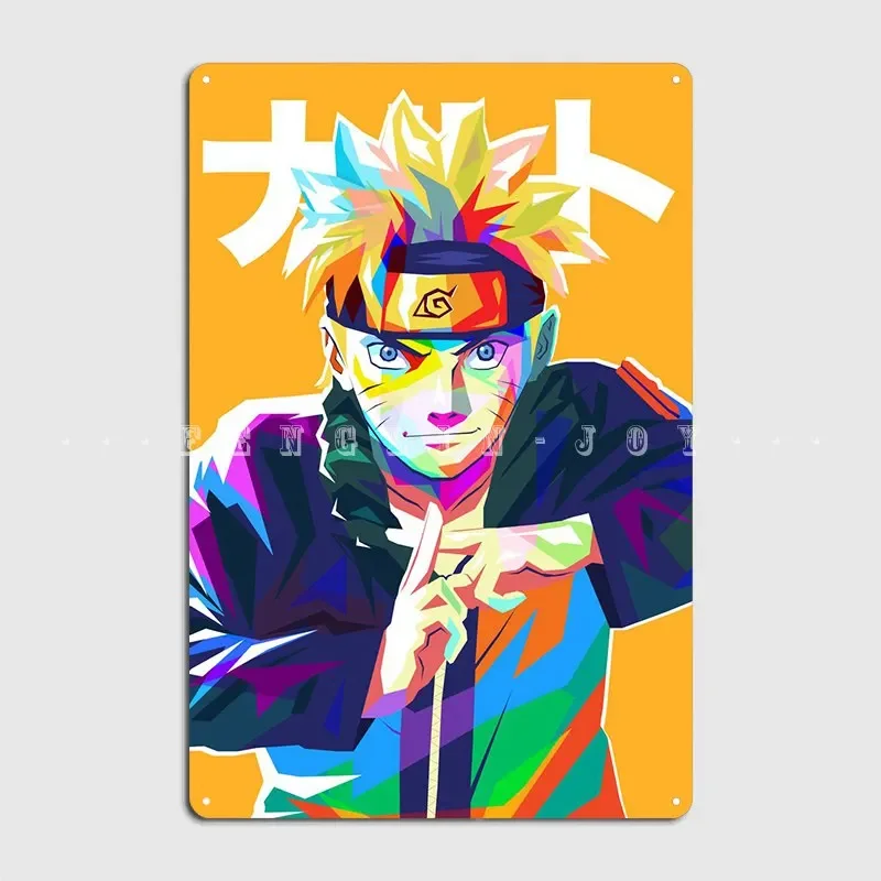 Jinchuuriki Metal Plaque Poster Wall Decor Vintage Kitchen Cinema Garage Tin Sign Posters
