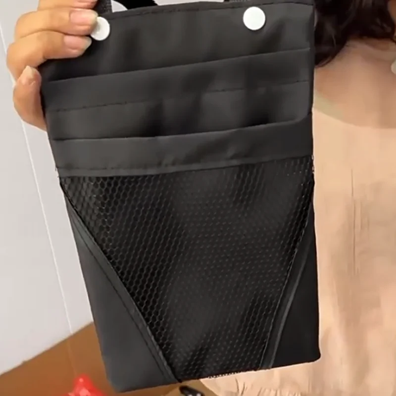 

1PC Scooter Handlebar Pocket, Waterproof Storage Bag for Mobile and Water Cup, Front Pouch for Bike and E-Vehicle.