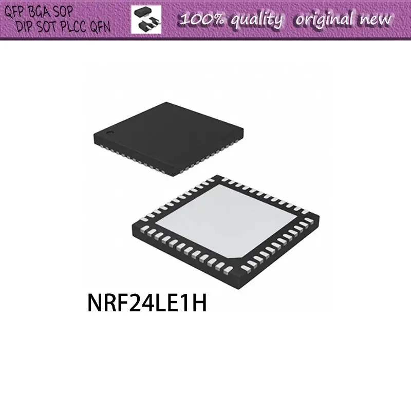 NEW  10PCS/LOT  NRF24LE1H  24LE1H NRF24LE1F 24LE1F QFN-48