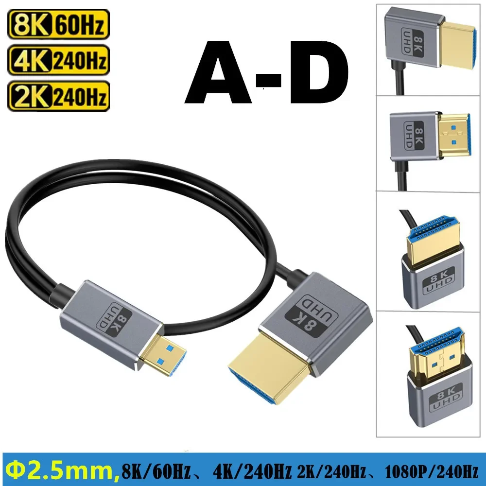 Coaxial Hdmi Thin 8…