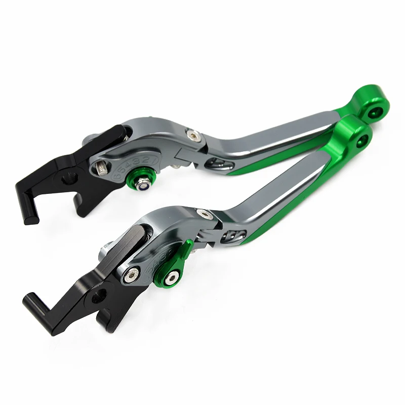 

Motorcycle Clutch Brake Levers for Kawasaki KLE500 1991-1999 2000-2007 Adjustable Handle Grips