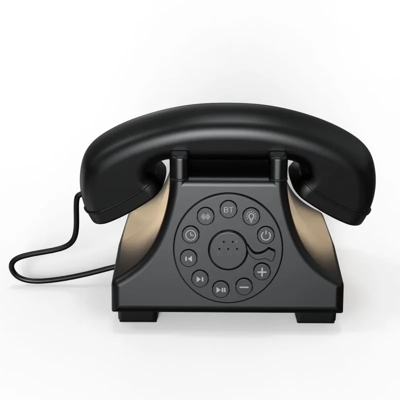 

Креативная лампа для сна с белым шумом, устройство для сна, ретро-набор номера, телефон, Bluetooth-динамик, украшение для комнаты, классический настольный динамик