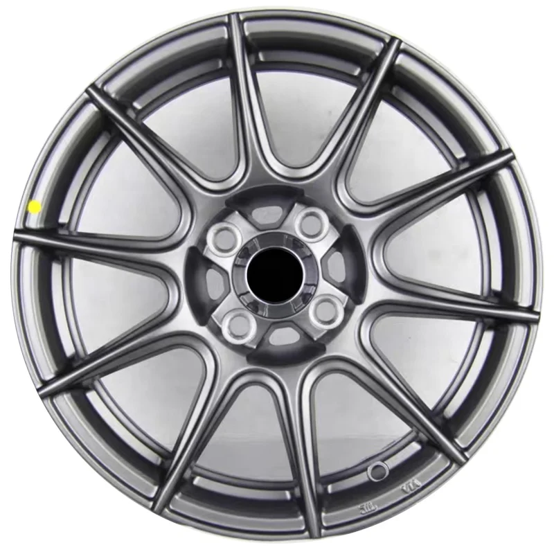 Aluminum gunmetal/grey 4x108 5x100/114.3 15 inch Passenger car alloy wheels Forged