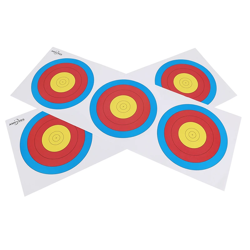 10/20pcs Archery Target Paper 23*67cm International Competition Special Target Papers Fit Compound Recurve Bow Training