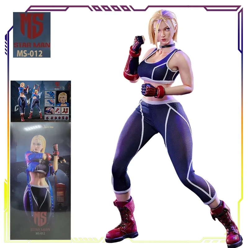STARMAN Originele Street Fighter 1 \ 6 Serie Jiami MS-012 Anime Action Figure Model Speelgoed Beweegbare Model Ornamenten Geschenken Voor jongens