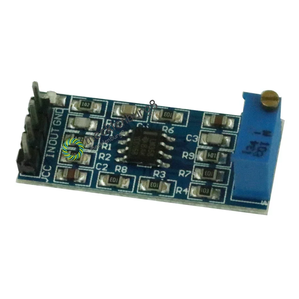 NEW LM358 100 times signal amplification Amplifier gain operational amplifier module 5 V-12 V