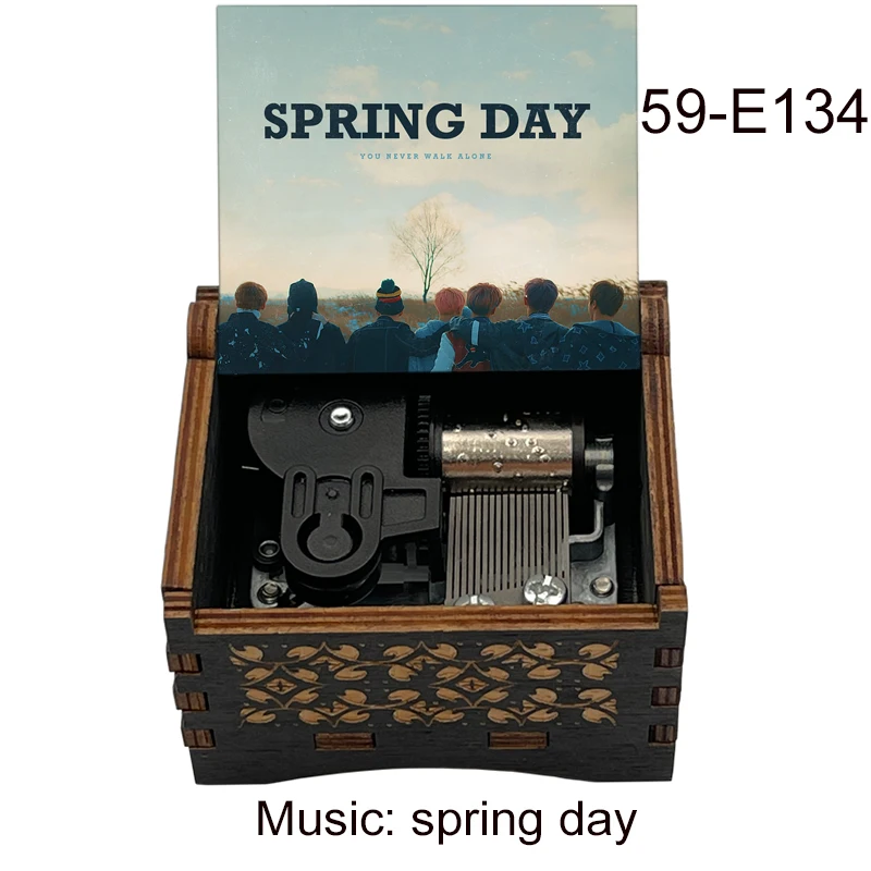 music theme spring day mechanical Music Box music fans students teachers girlfriend wife Valentine day Christmas new year Gifts