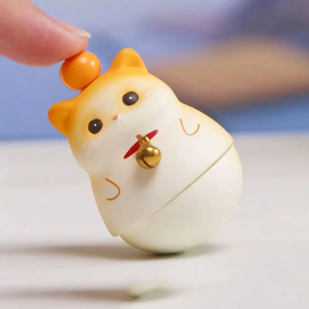 

Creative Shake Toys Cat Swinging Doll Chubby Cute Cat Resin Ornament Kawaii Lovely Cat Car Decorations Desktop Decoration