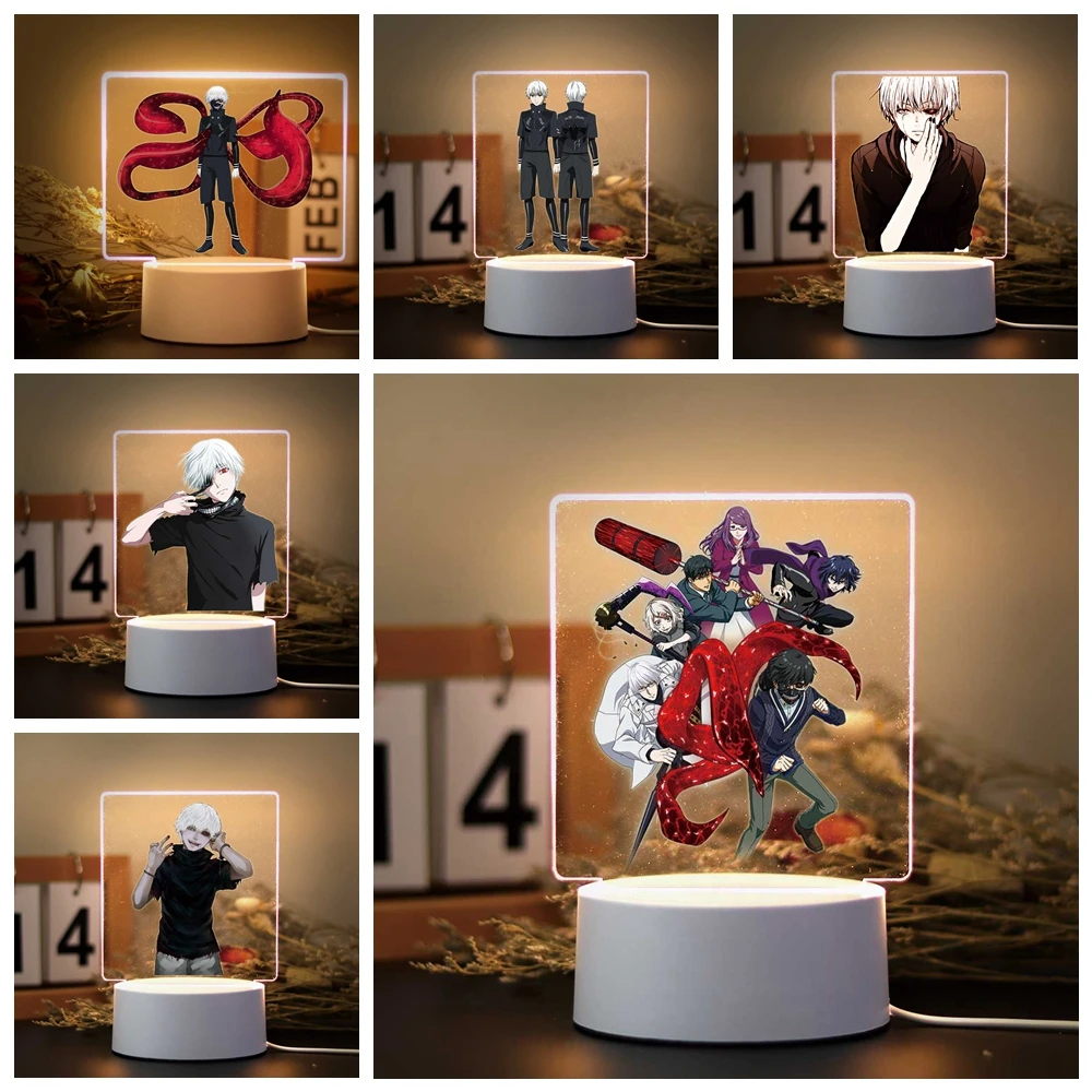 1 Pc Cool Moderne Anime Personages 3d Led Voor Huisdecoratie